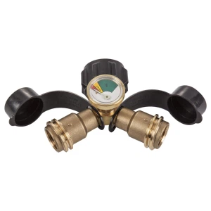 Can a propane tank Y splitter increase the propane flow rate?